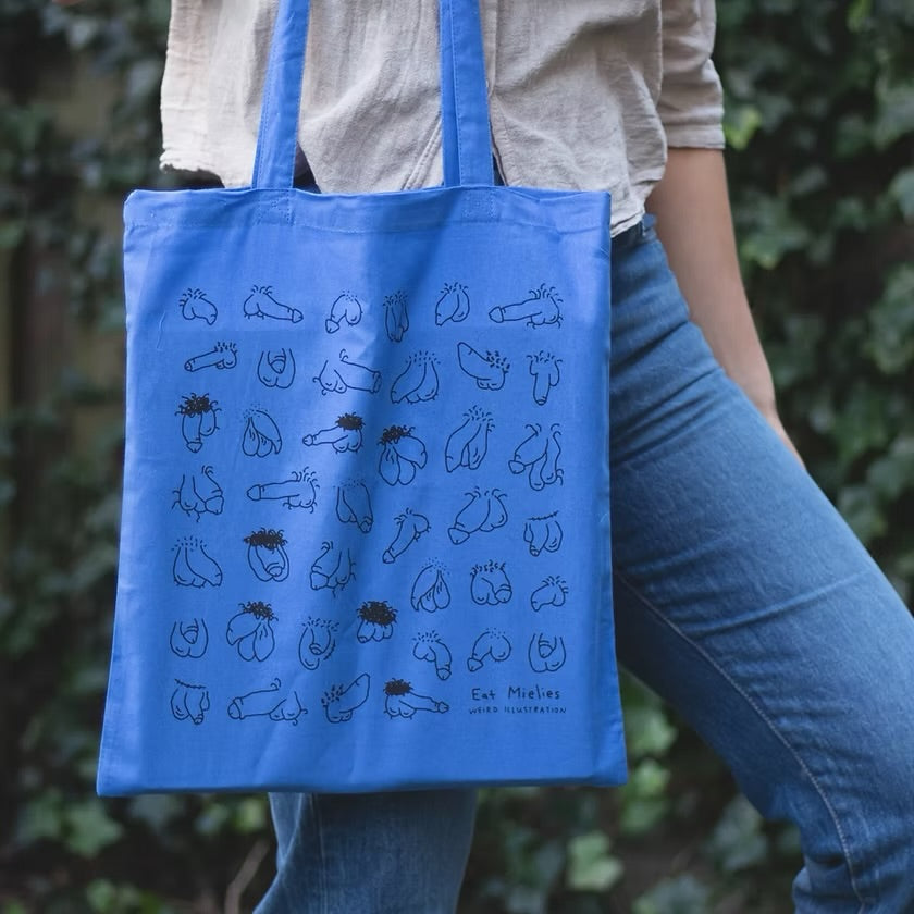 Hairy willies totebag