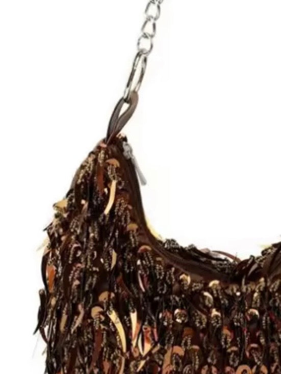 Dark Mermaid Mini Fringe Bag –available for Pre Order ships July