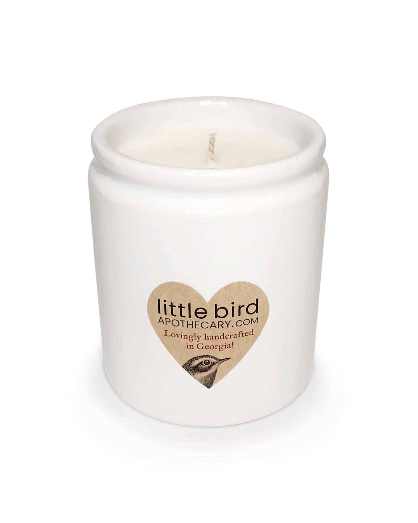 wishful woodpecker ~ soy candle.