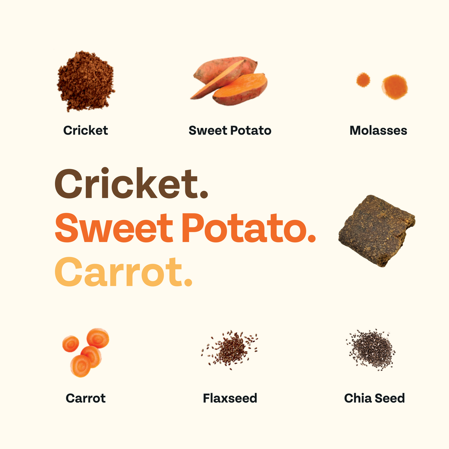 Cricket & Sweet Potato Jerky Dog Treats