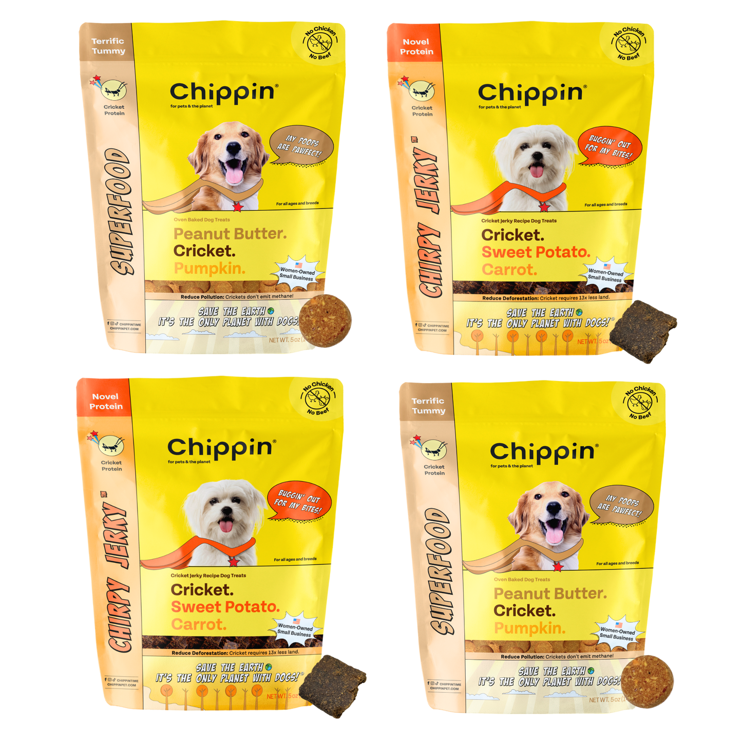 Gut-Healthy Dog Treat Variety Bundle