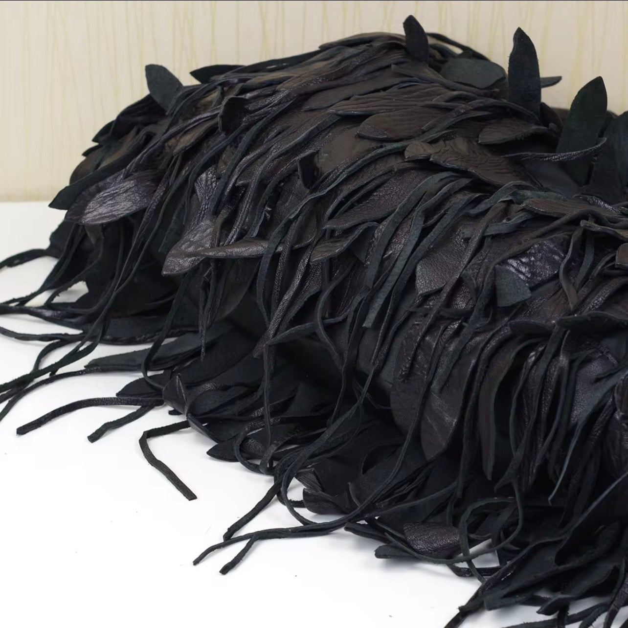 Midnight Vulture Black Fringe Bag -  available for PRE-ORDER ships July