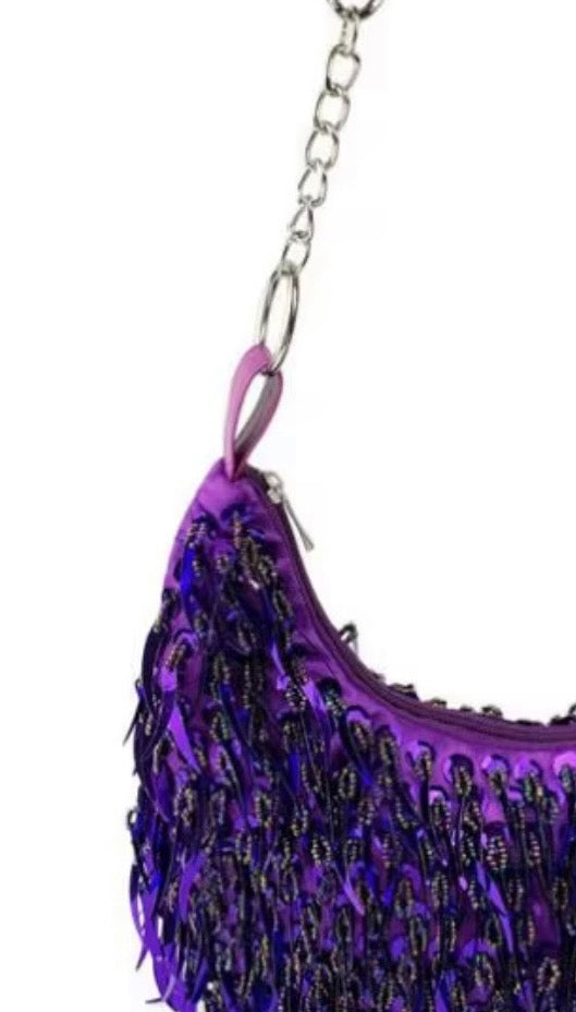Dark Mermaid Mini Fringe Bag –available for Pre Order ships July
